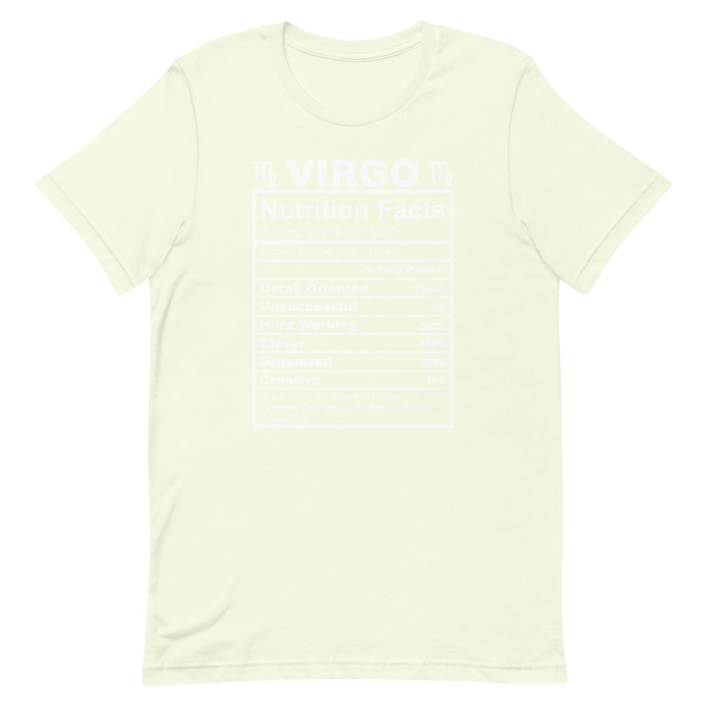 VIRGO - L-XL - Unisex T-Shirt (white letters)