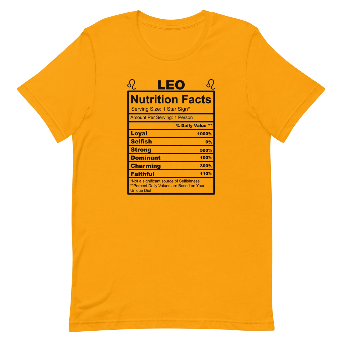 LEO - S-M - Unisex T-Shirt (black letters)
