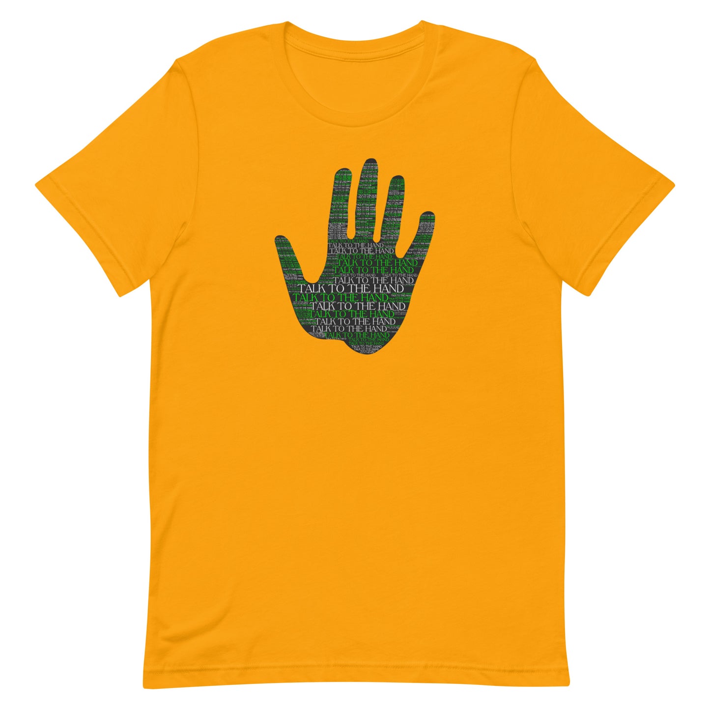 Talk to the Hand - LIME - S-4XL