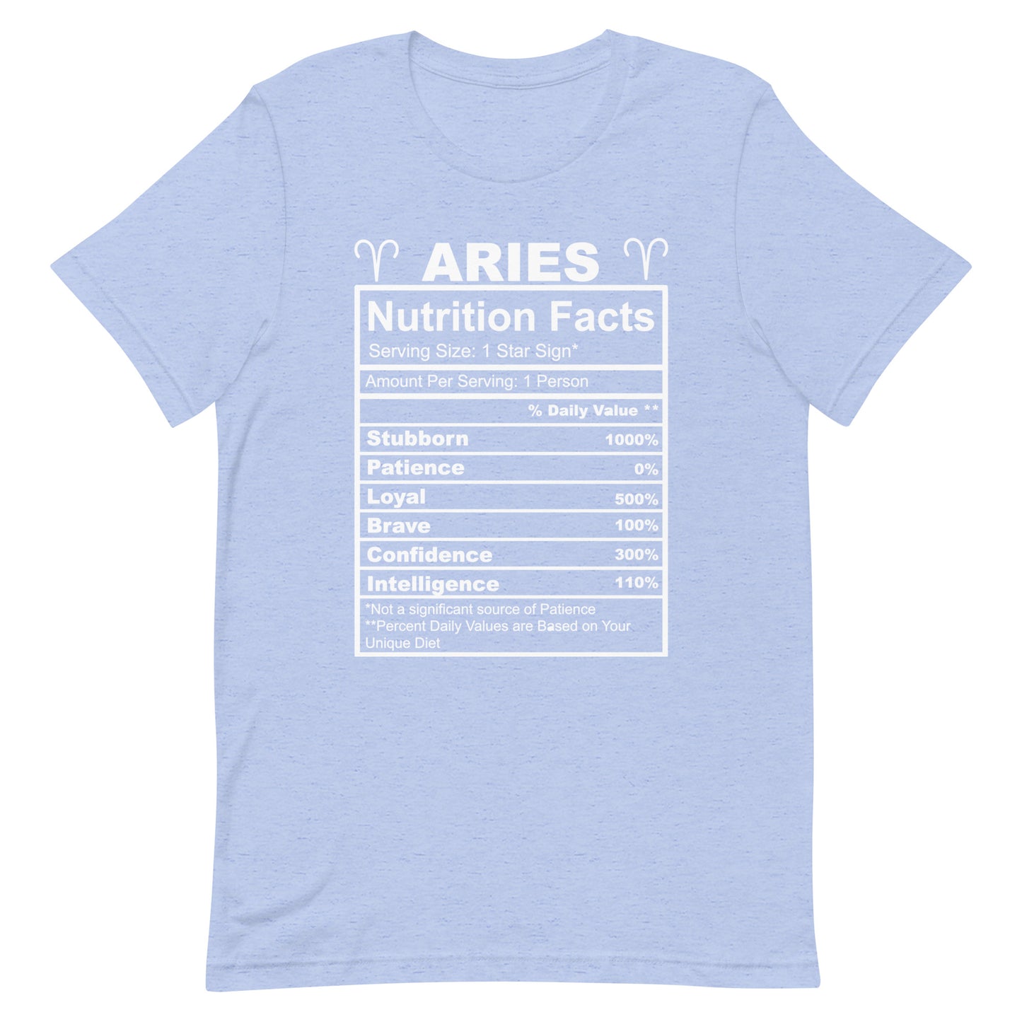 ARIES - 4XL-5XL - Unisex T-Shirt (white letters)