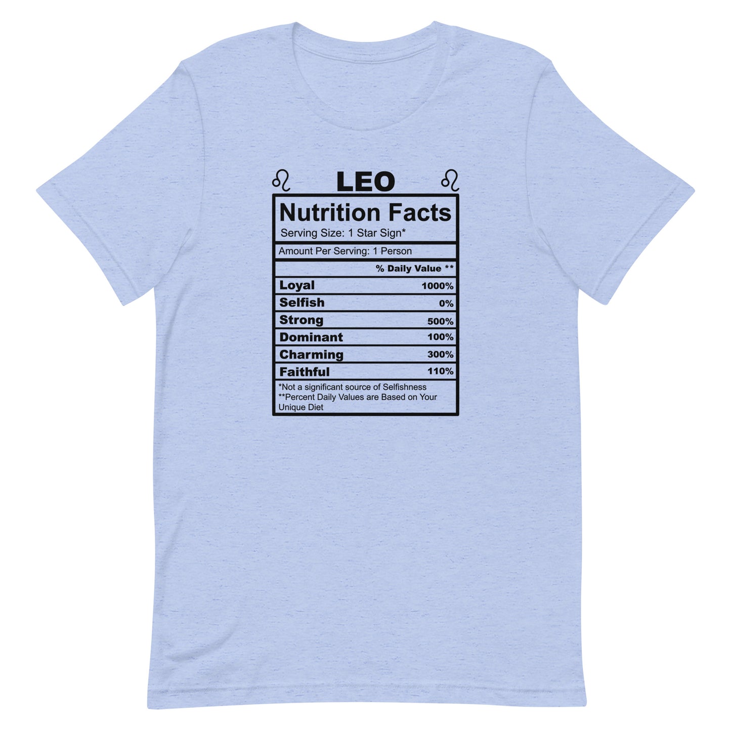 LEO - S-M - Unisex T-Shirt (black letters)