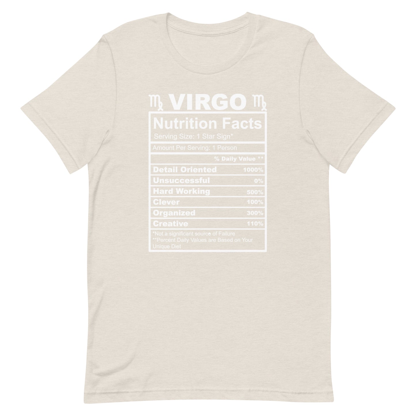 VIRGO - S-M - Unisex T-Shirt (white letters)