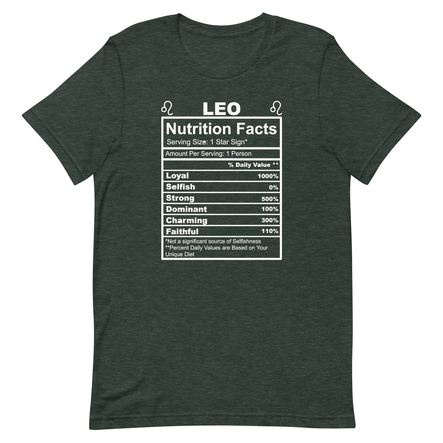 LEO - S-M - Unisex T-Shirt (whtie letters)