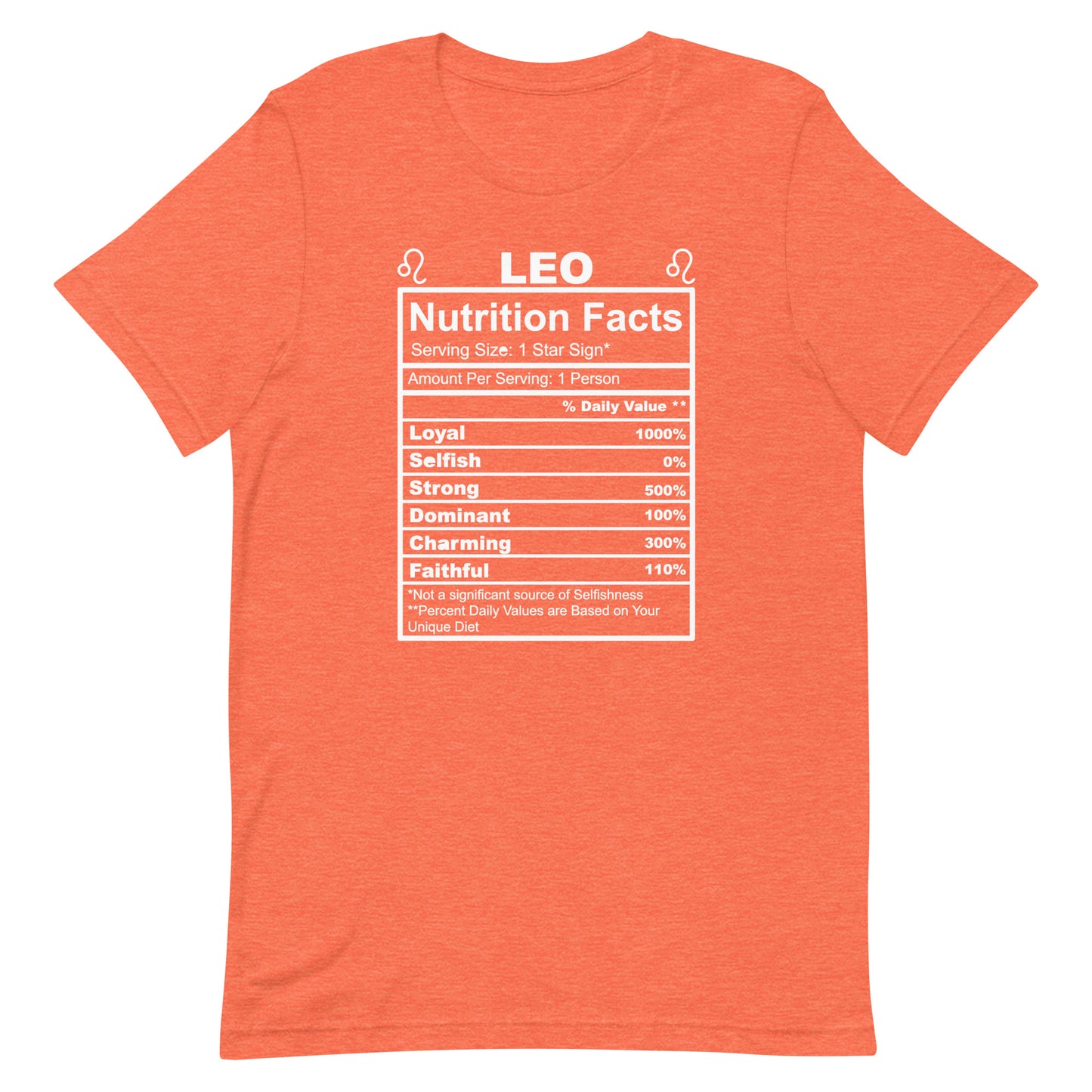 LEO - S-M - Unisex T-Shirt (whtie letters)