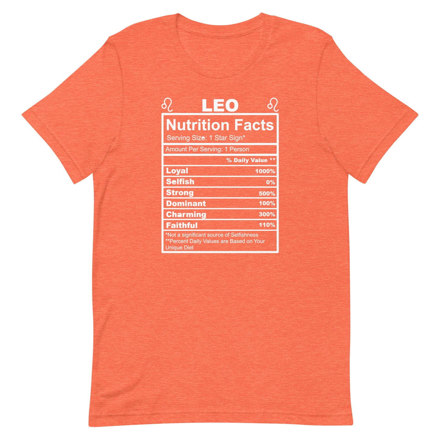 LEO - L-XL - Unisex T-Shirt (white letters)