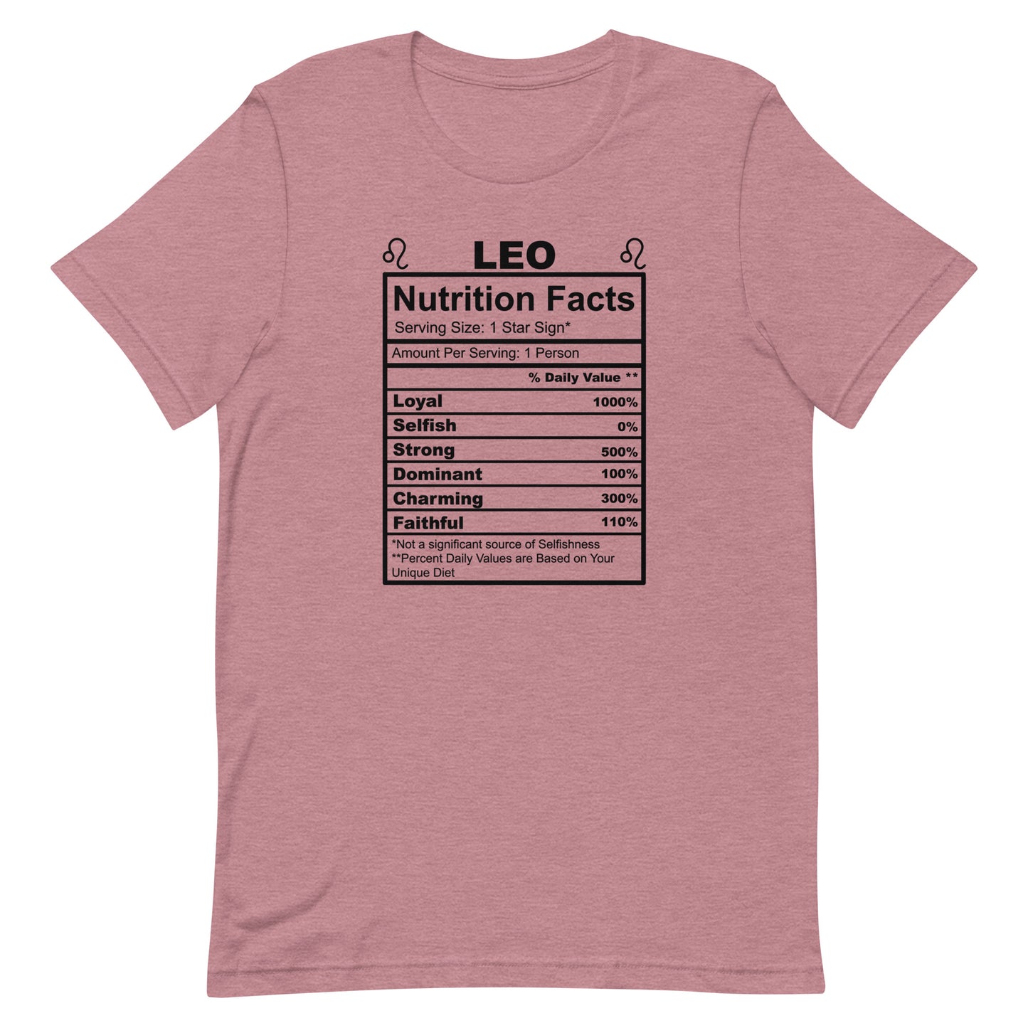 LEO - S-M - Unisex T-Shirt (black letters)