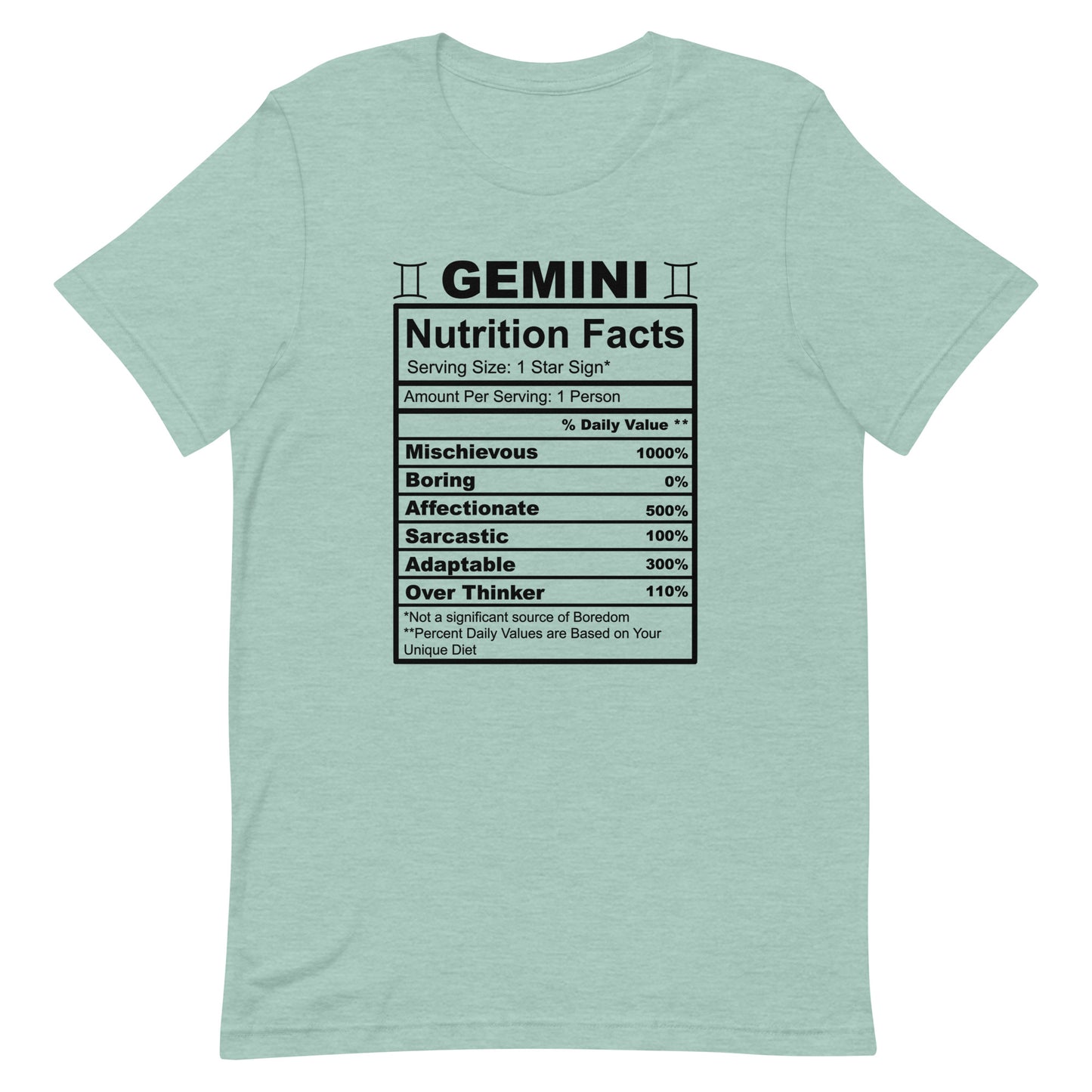 GENINI - 4XL-5XL - Unisex T-Shirt (black letters)