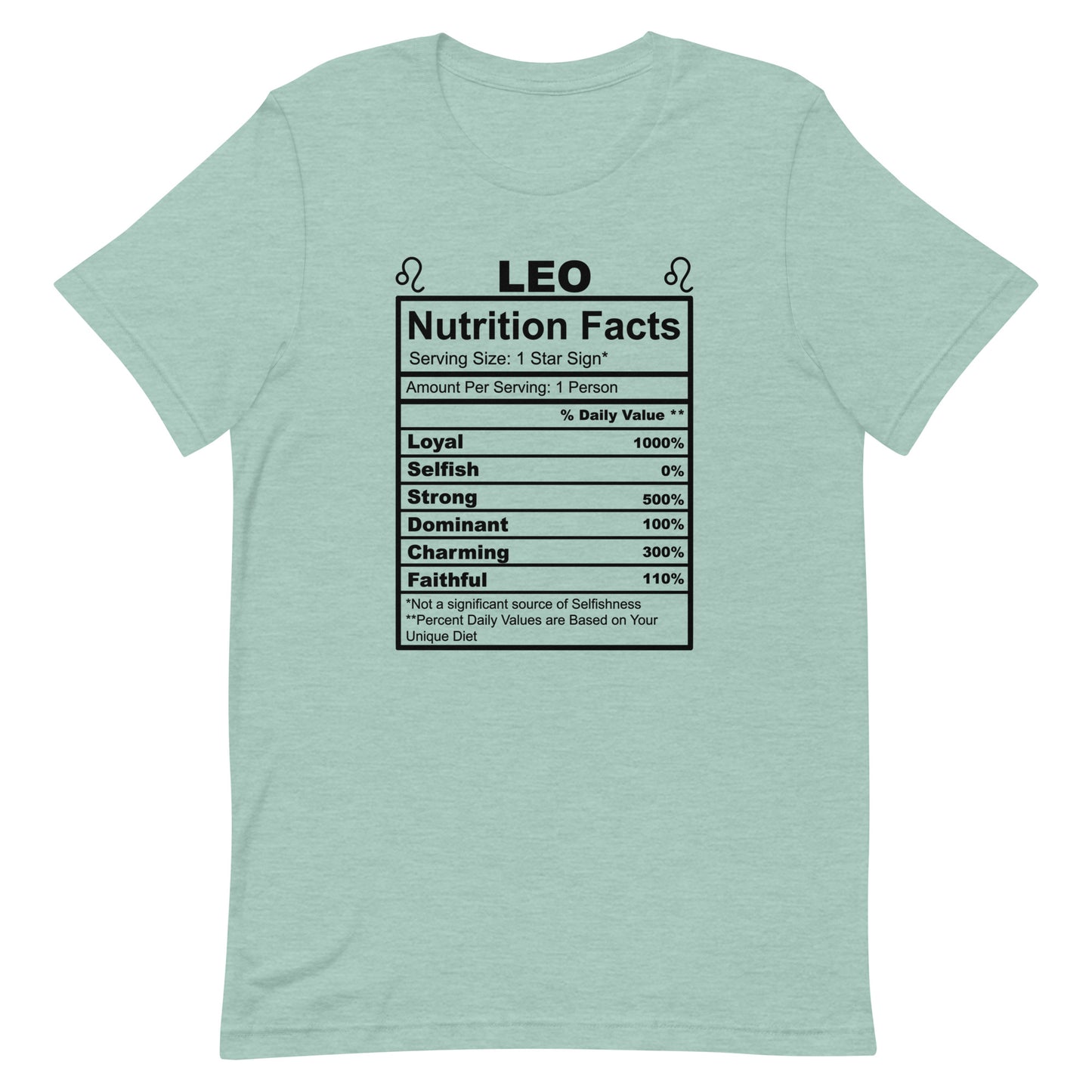 LEO - XS - Unisex T-Shirt (black letters)