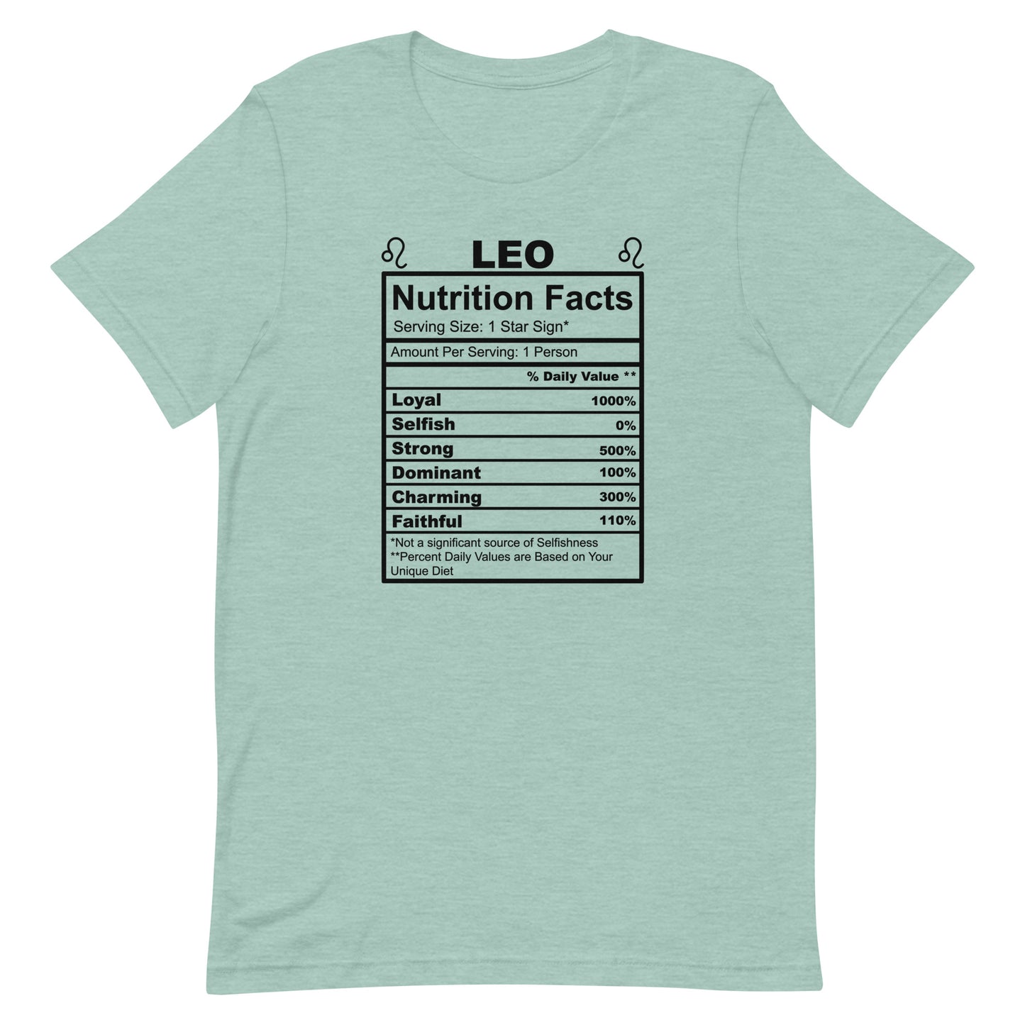 LEO - S-M - Unisex T-Shirt (black letters)