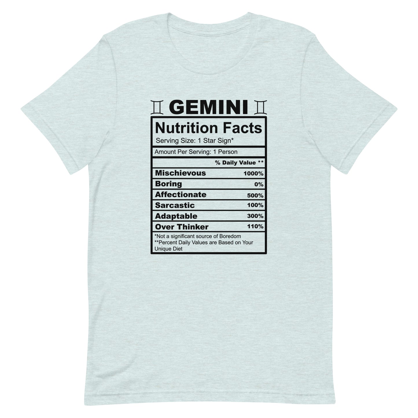 GENINI - 4XL-5XL - Unisex T-Shirt (black letters)