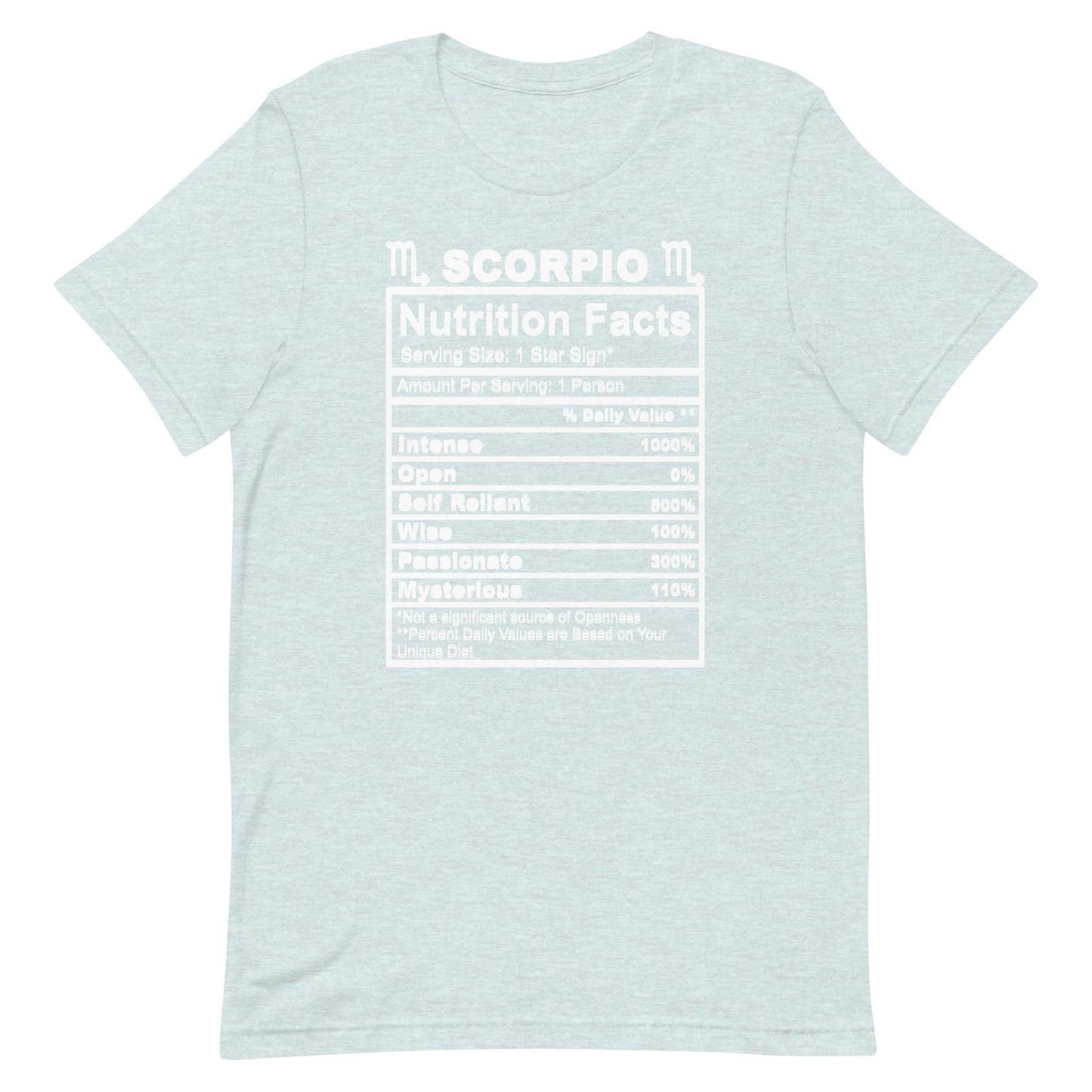 SCORPIO - 4XL-5XL - Unisex T-Shirt (white letters)