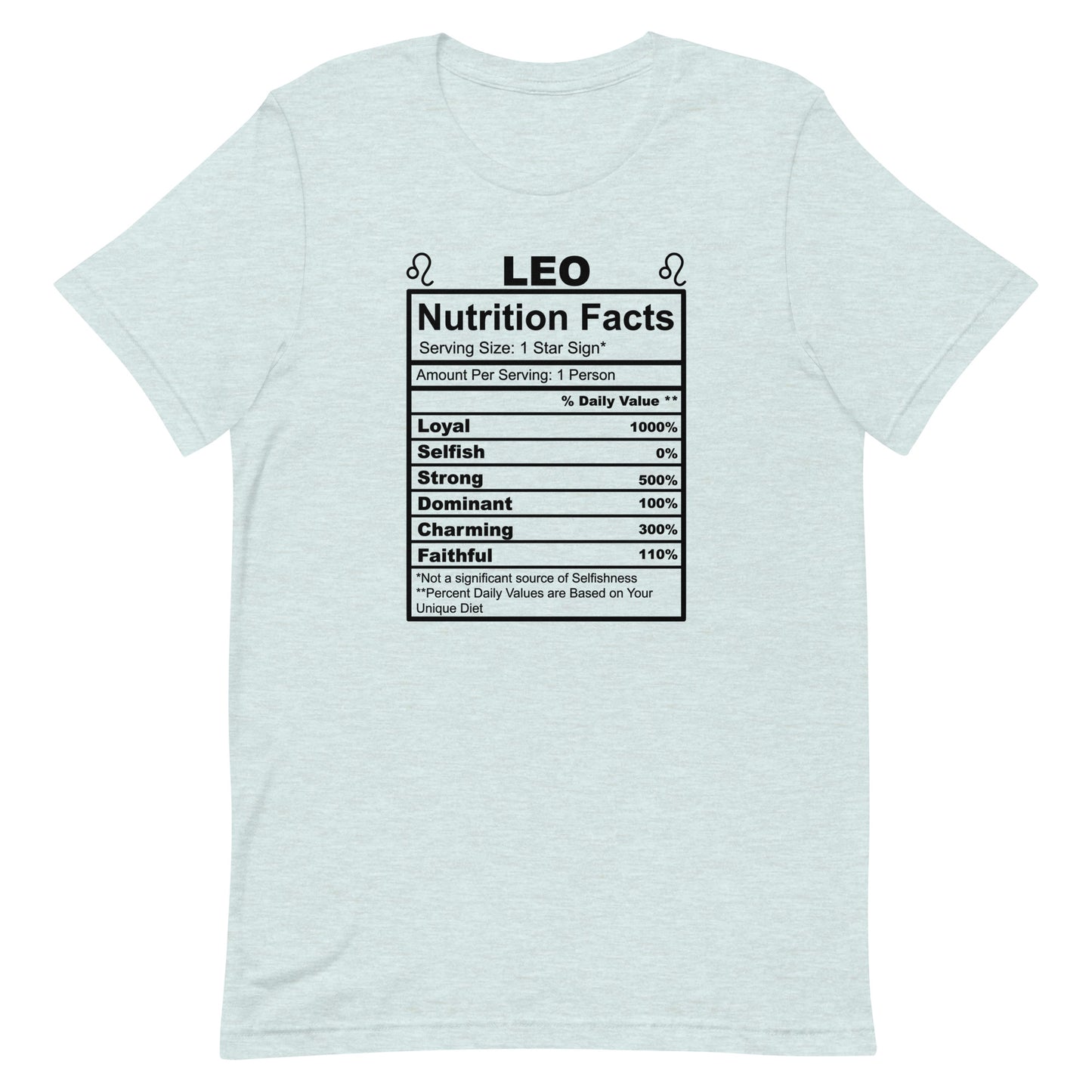 LEO - S-M - Unisex T-Shirt (black letters)