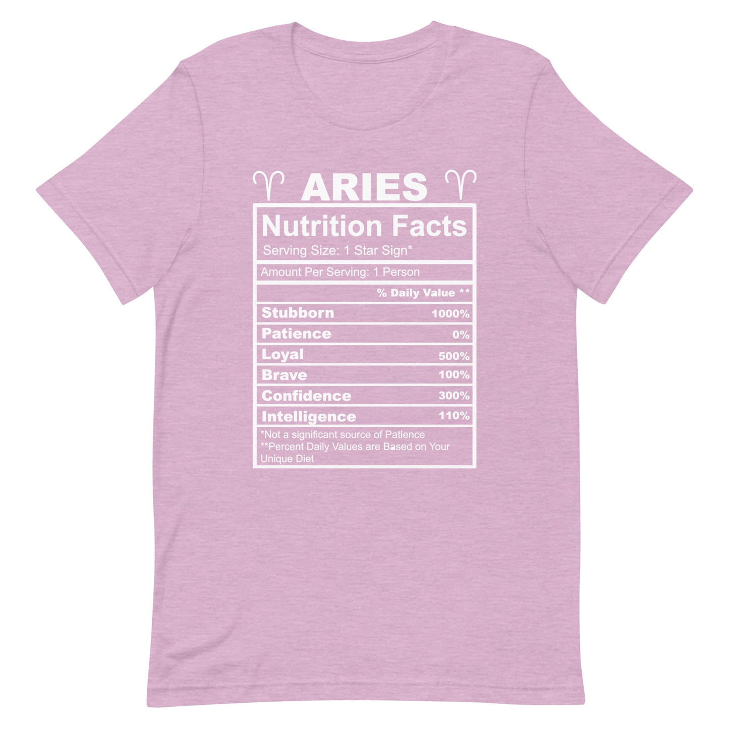 ARIES - 4XL-5XL - Unisex T-Shirt (white letters)