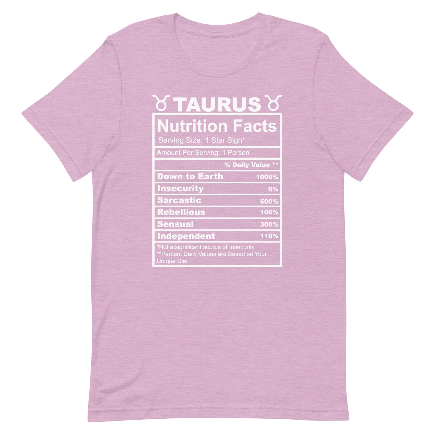 TAURUS - 4XL-5XL - Unisex T-Shirt (white letters)
