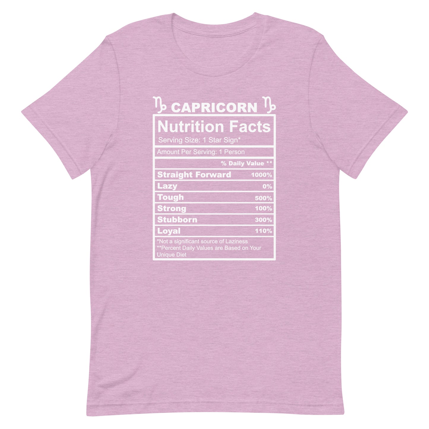 CAPRICORN - 4XL-5XL - Unisex T-Shirt (white letters)