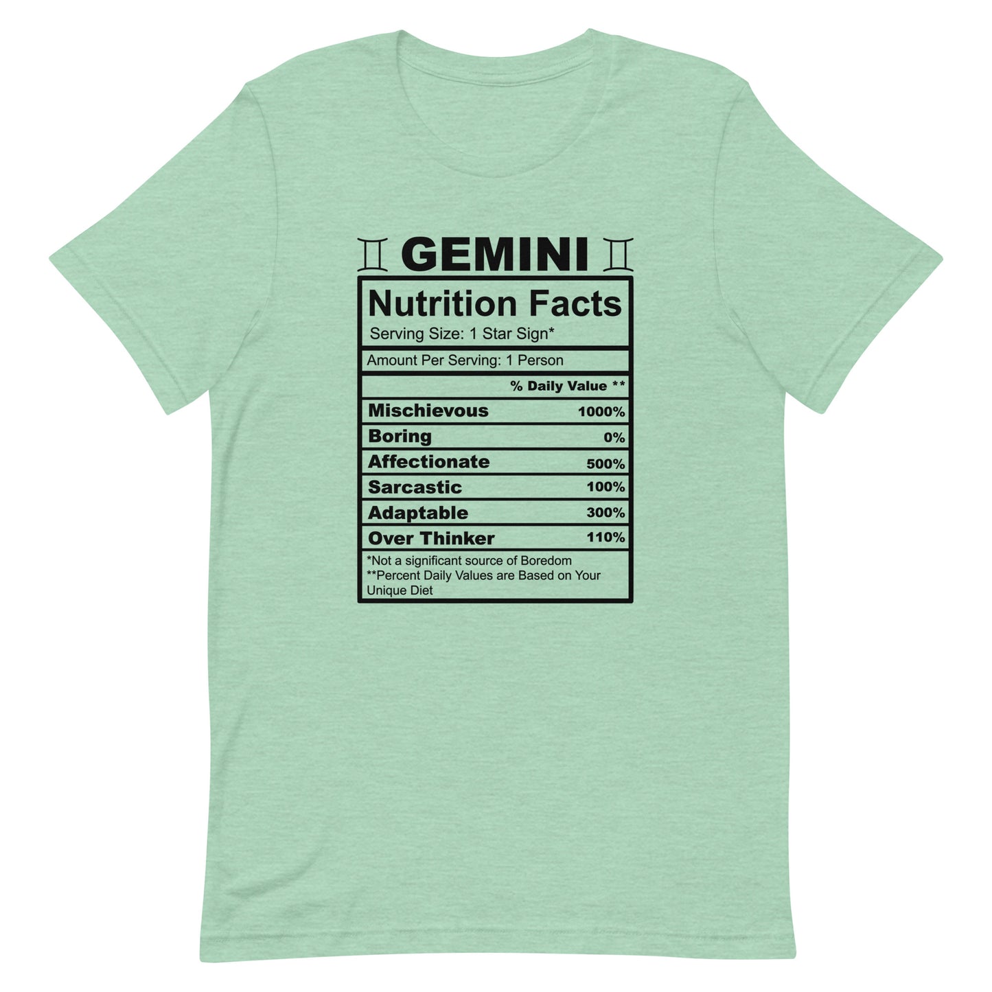GENINI - 4XL-5XL - Unisex T-Shirt (black letters)