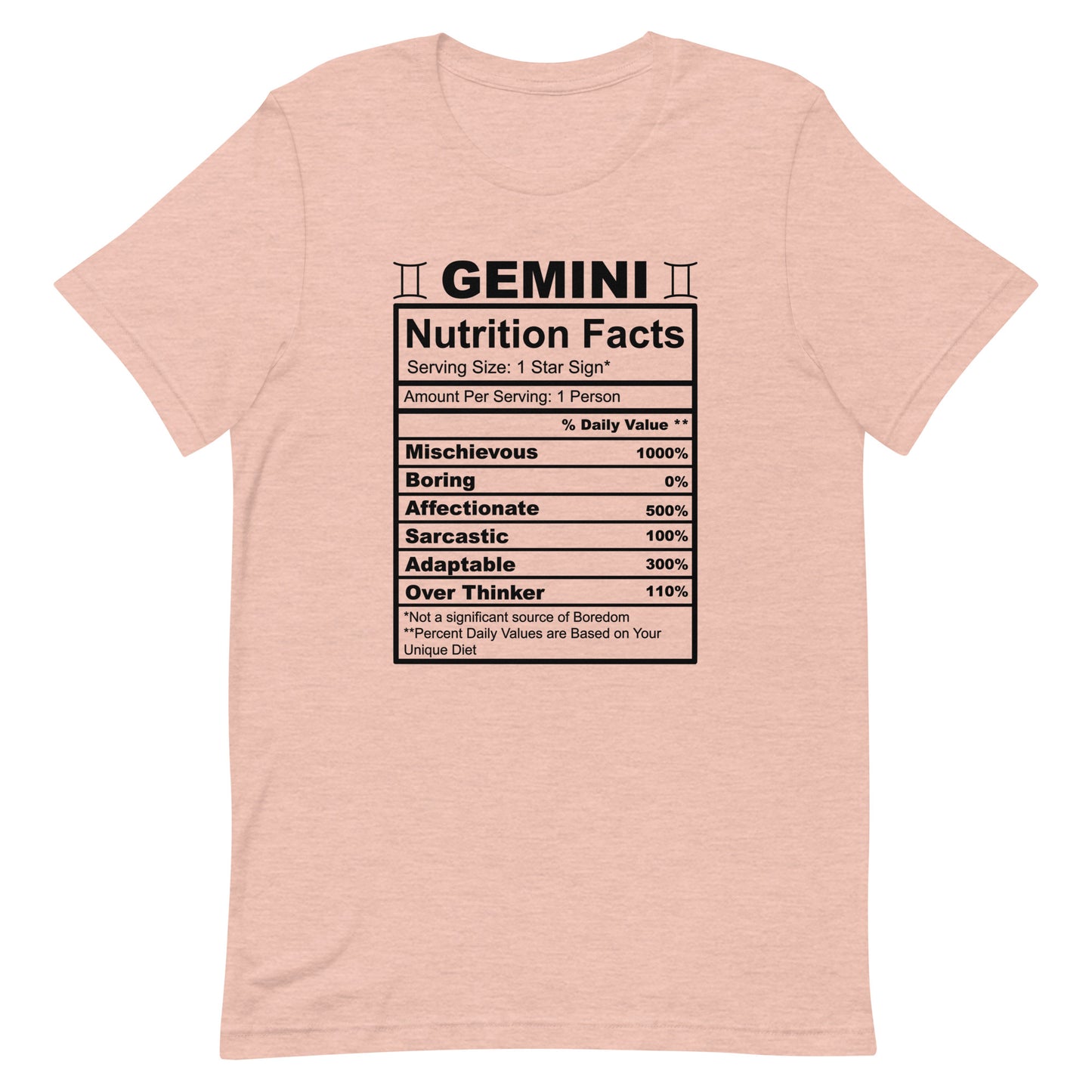 GENINI - 4XL-5XL - Unisex T-Shirt (black letters)