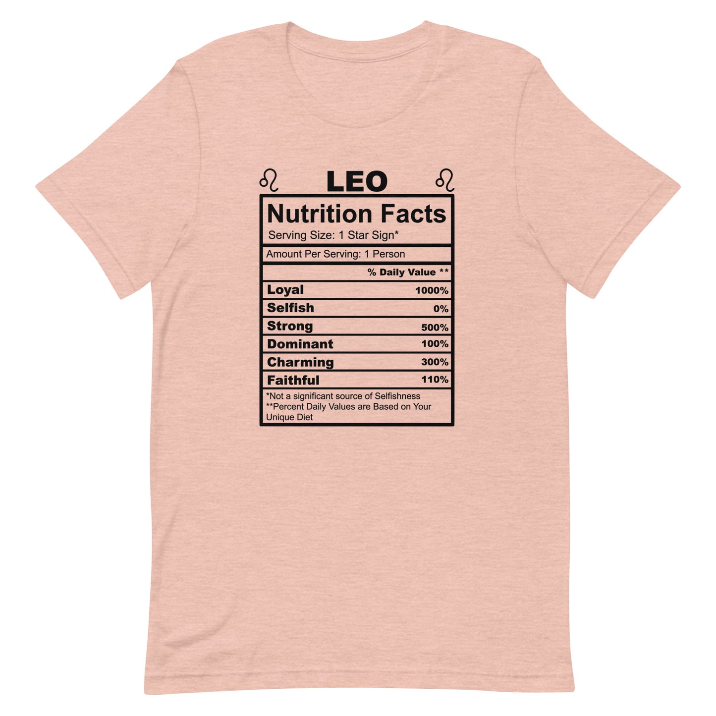 LEO - XS - Unisex T-Shirt (black letters)