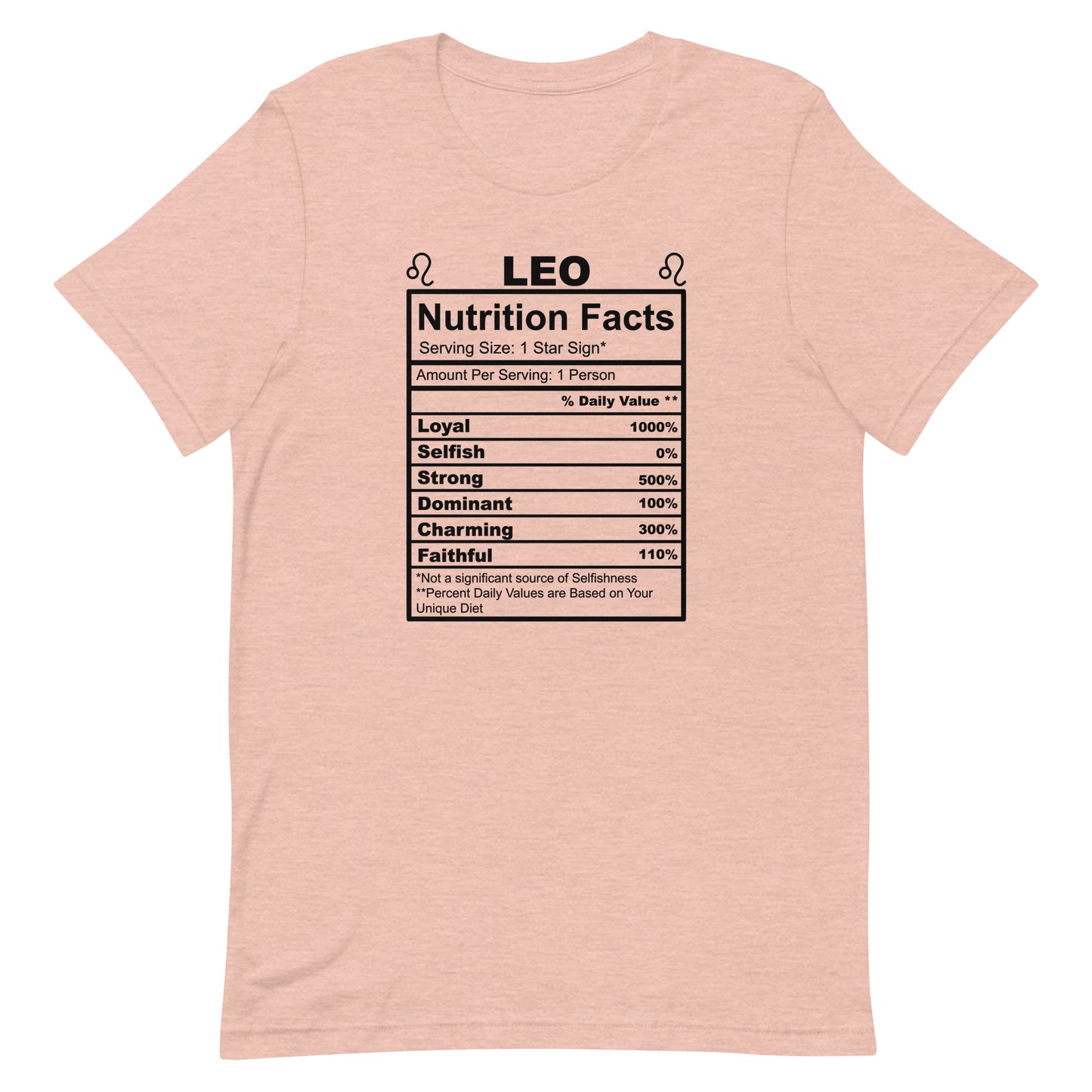 LEO - S-M - Unisex T-Shirt (black letters)