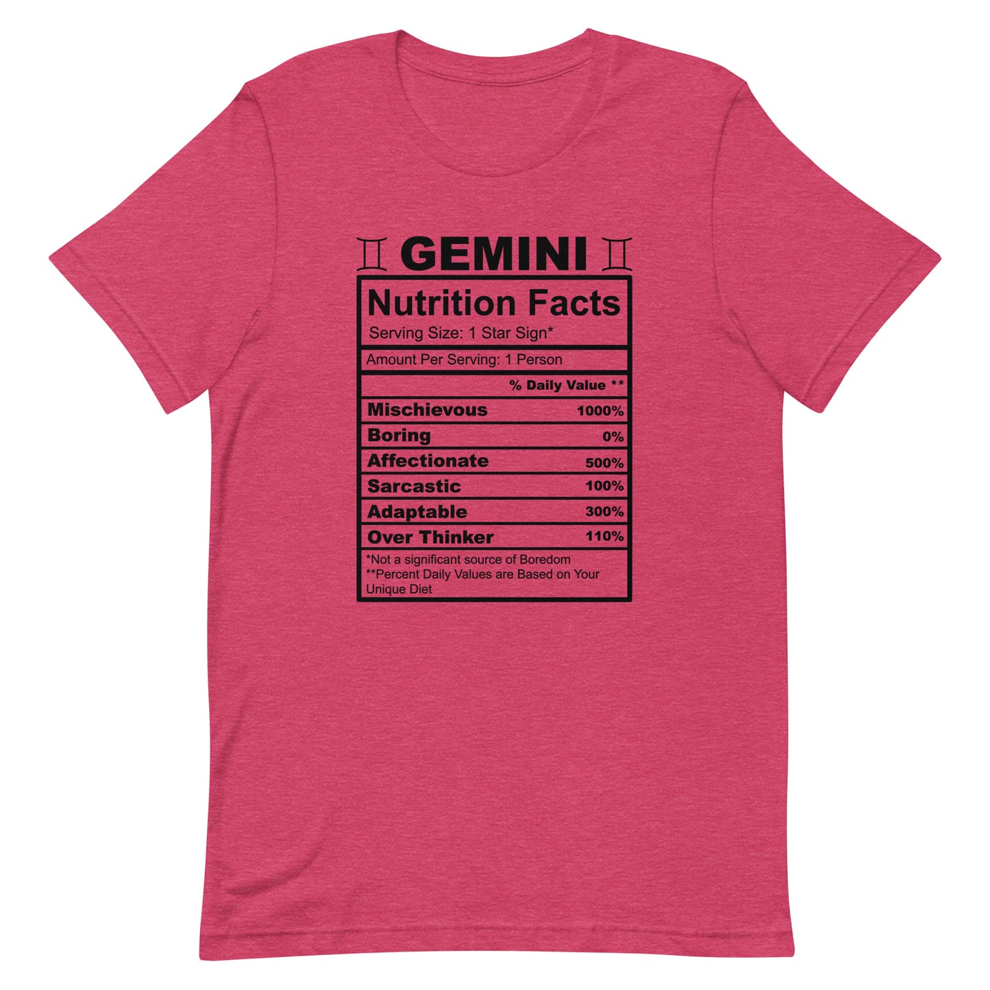 GENINI - 4XL-5XL - Unisex T-Shirt (black letters)