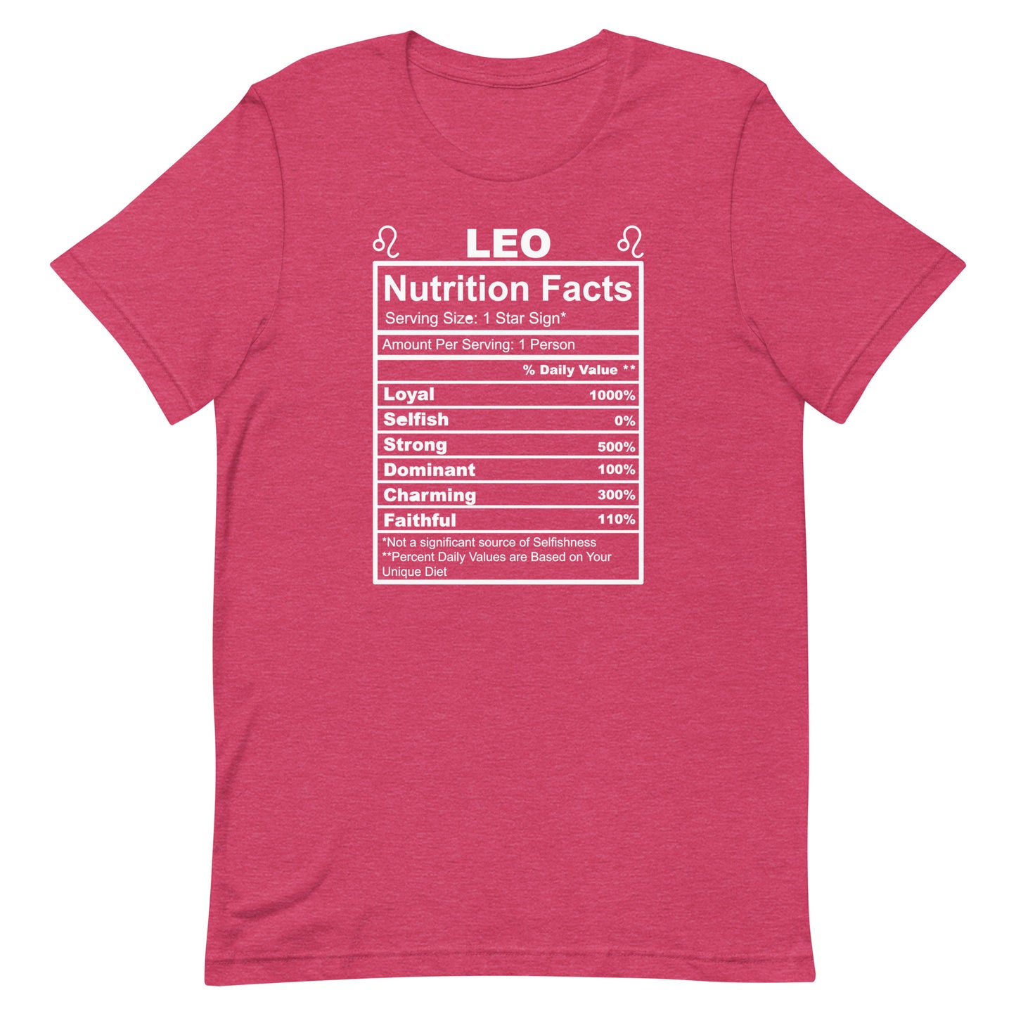 LEO - L-XL - Unisex T-Shirt (white letters)