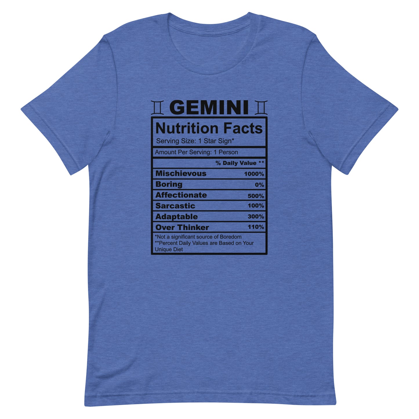 GENINI - 4XL-5XL - Unisex T-Shirt (black letters)