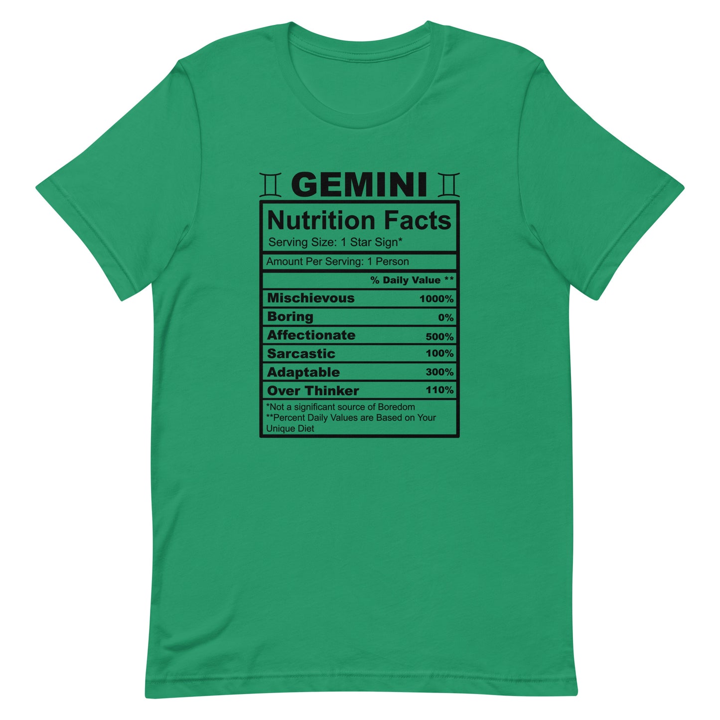 GENINI - 4XL-5XL - Unisex T-Shirt (black letters)