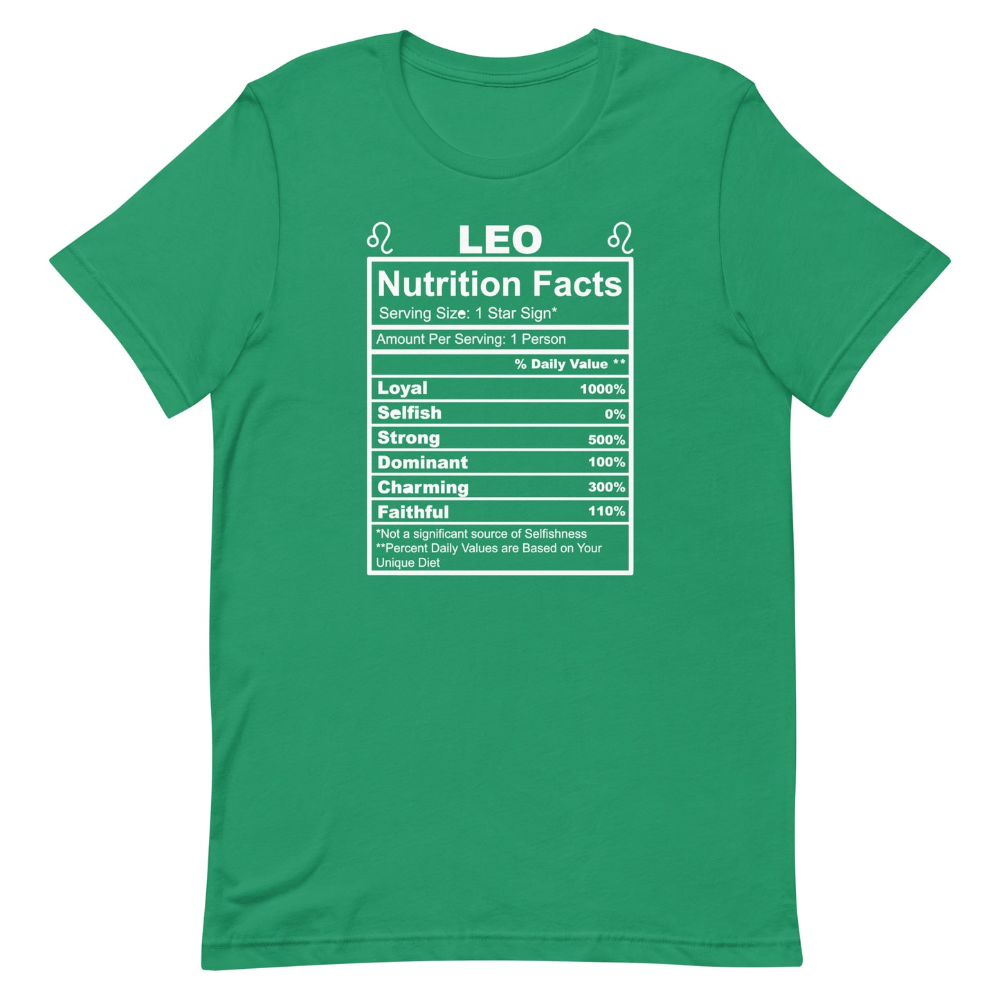 LEO - 2XL-3XL - Unisex T-Shirt (white letters)