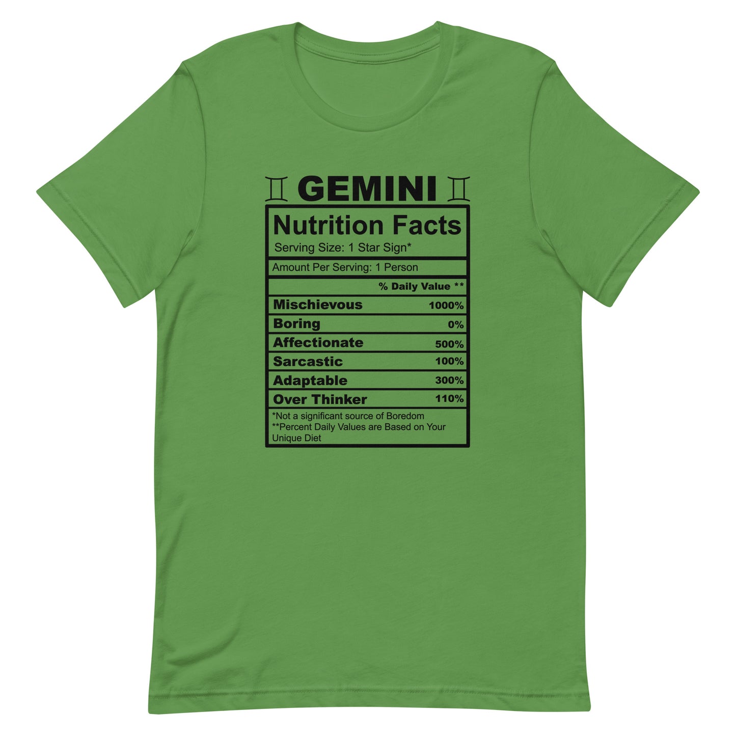 GENINI - 4XL-5XL - Unisex T-Shirt (black letters)