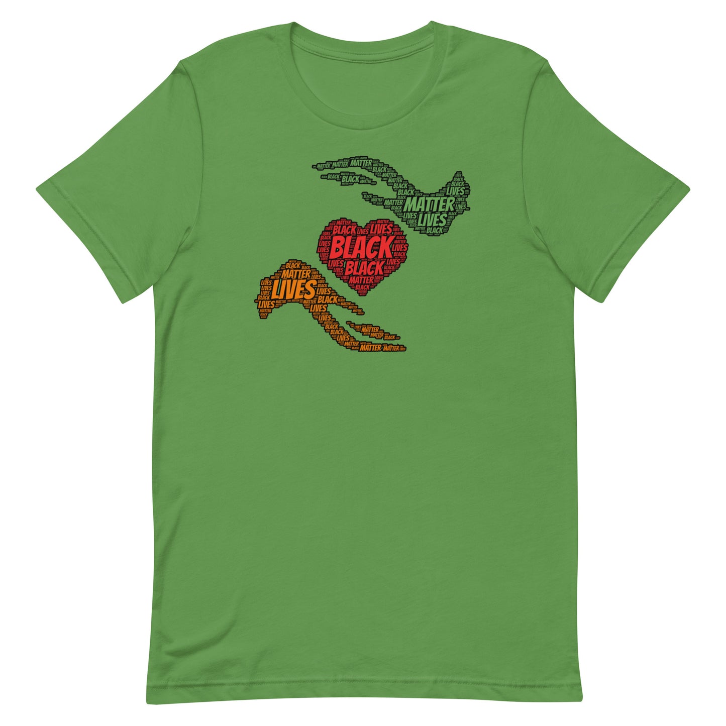 Black Lives Matter - Heart Hands (light colors)