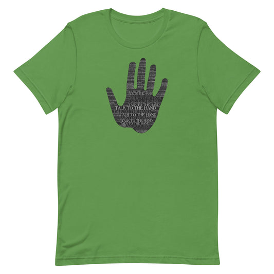 Talk to the Hand - GRAY - S-4XL