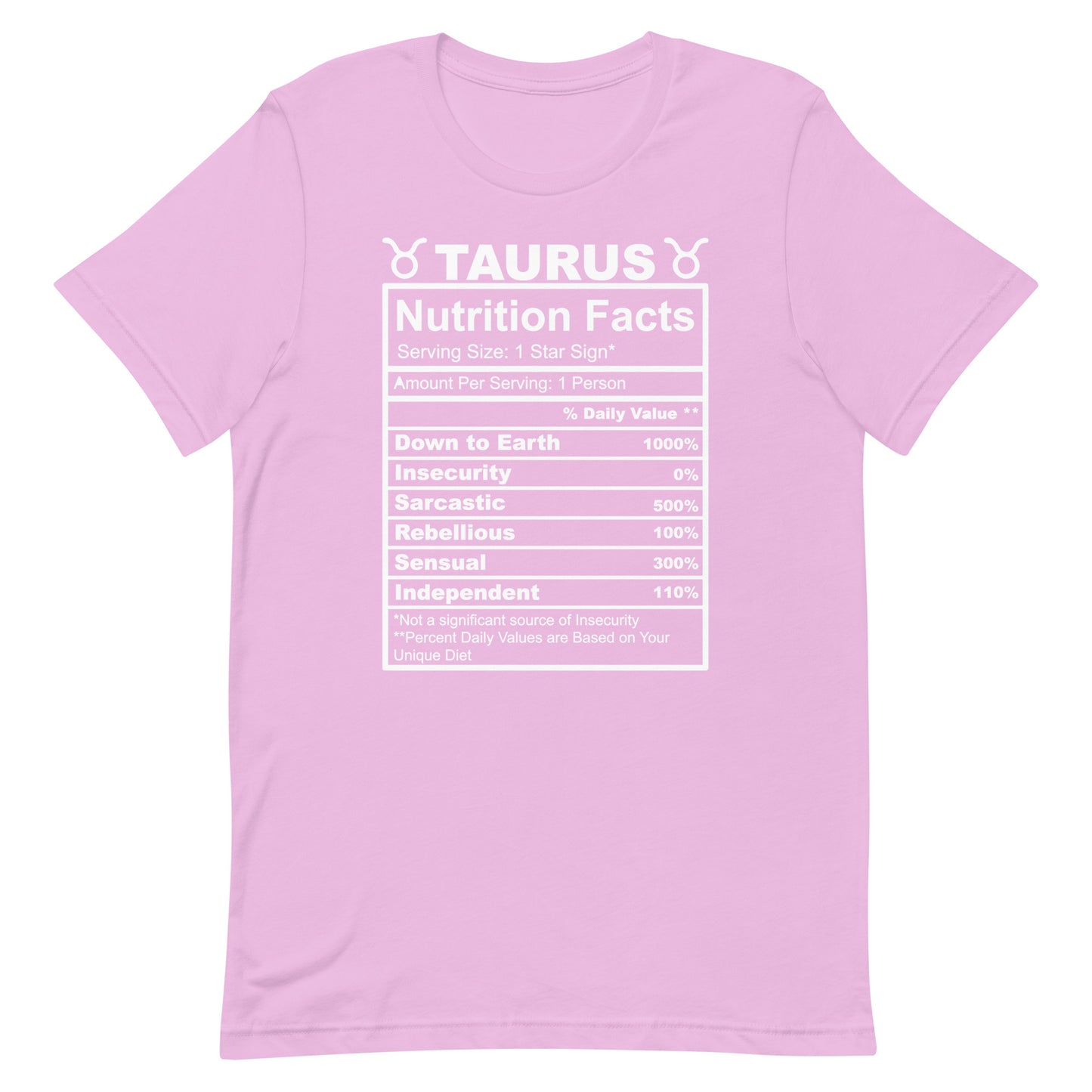 TAURUS - 2XL-3XL - Unisex T-Shirt (white letters)