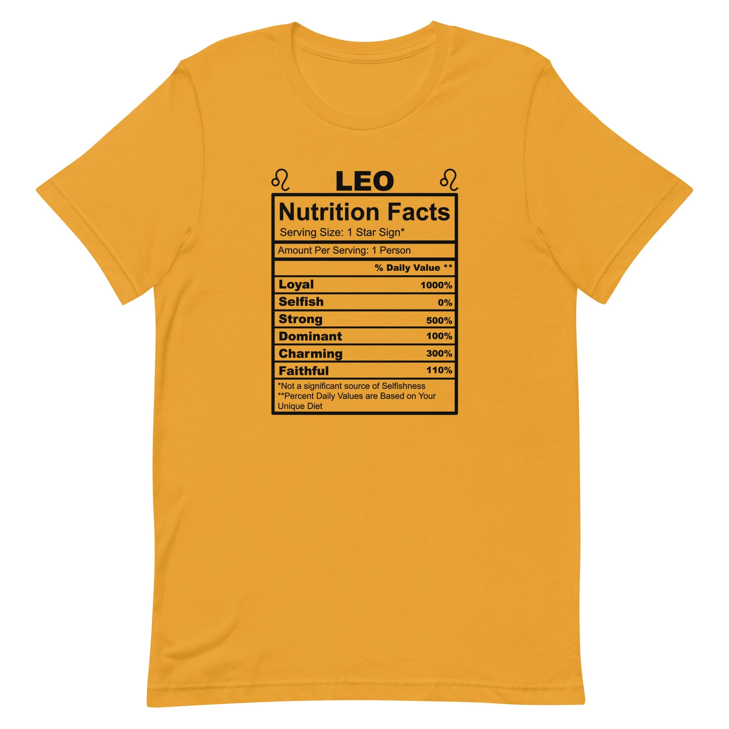 LEO - S-M - Unisex T-Shirt (black letters)
