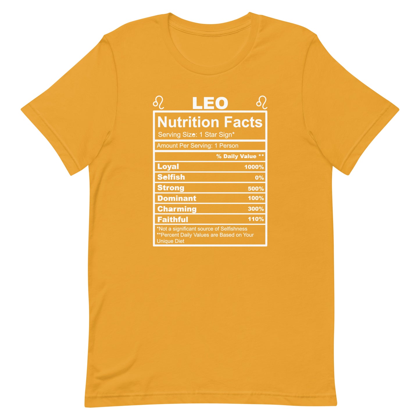 LEO - S-M - Unisex T-Shirt (whtie letters)