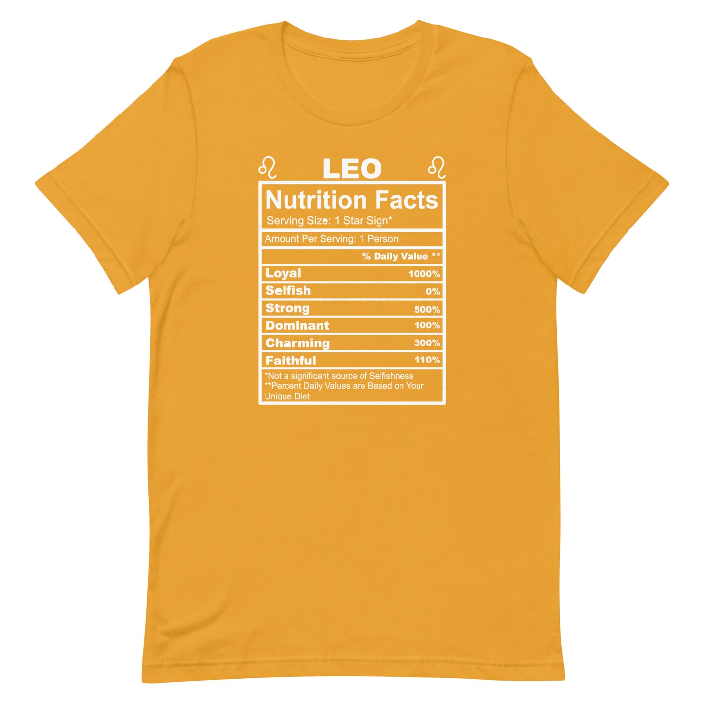 LEO - L-XL - Unisex T-Shirt (white letters)