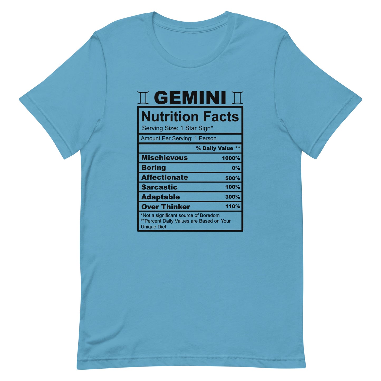 GENINI - 4XL-5XL - Unisex T-Shirt (black letters)