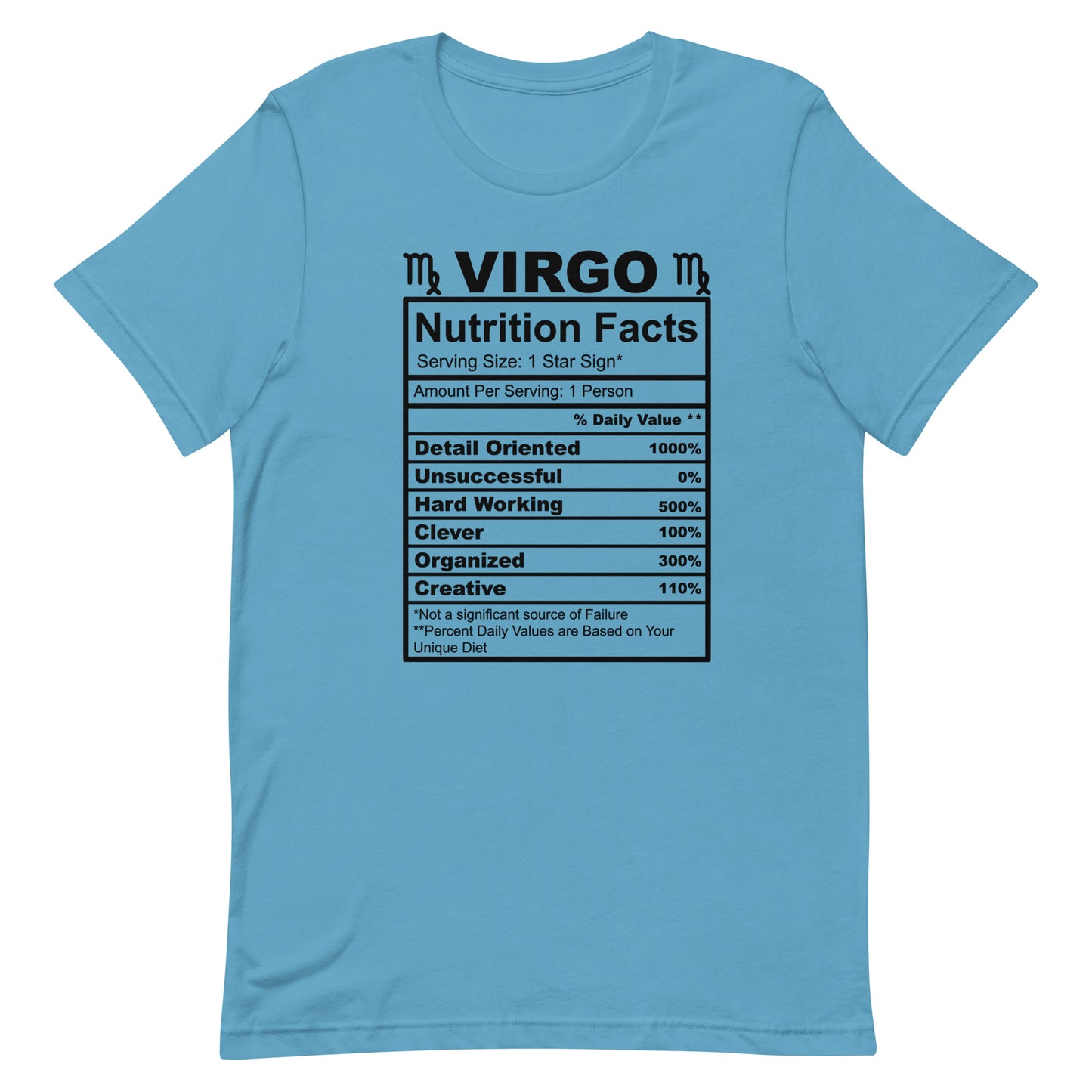 VIRGO - 4XL-5XL - Unisex T-Shirt (white letters)