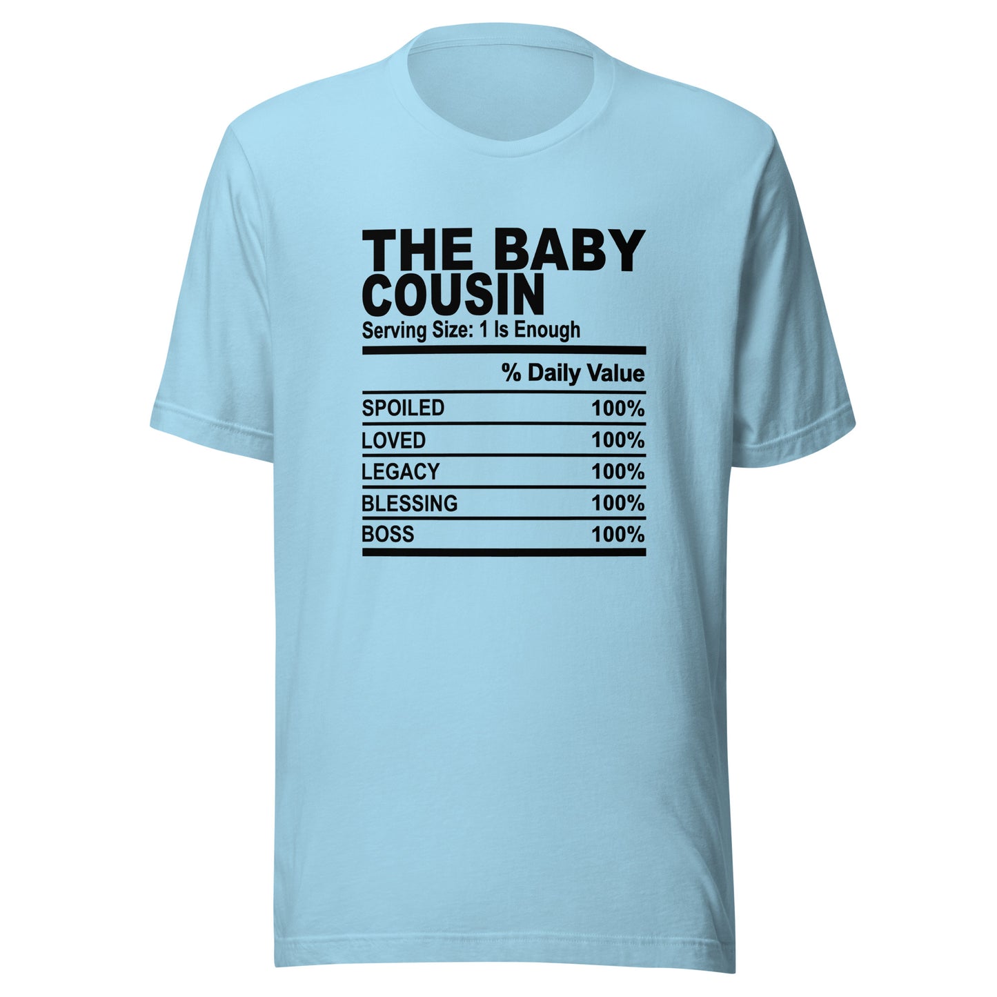 THE BABY COUSIN - 4XL - Unisex T-Shirt (black print)