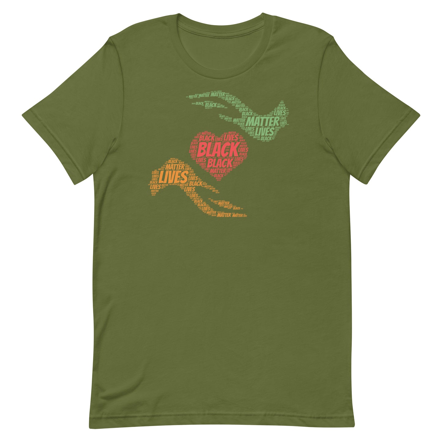 Black Lives Matter - Heart Hands (dark colors)