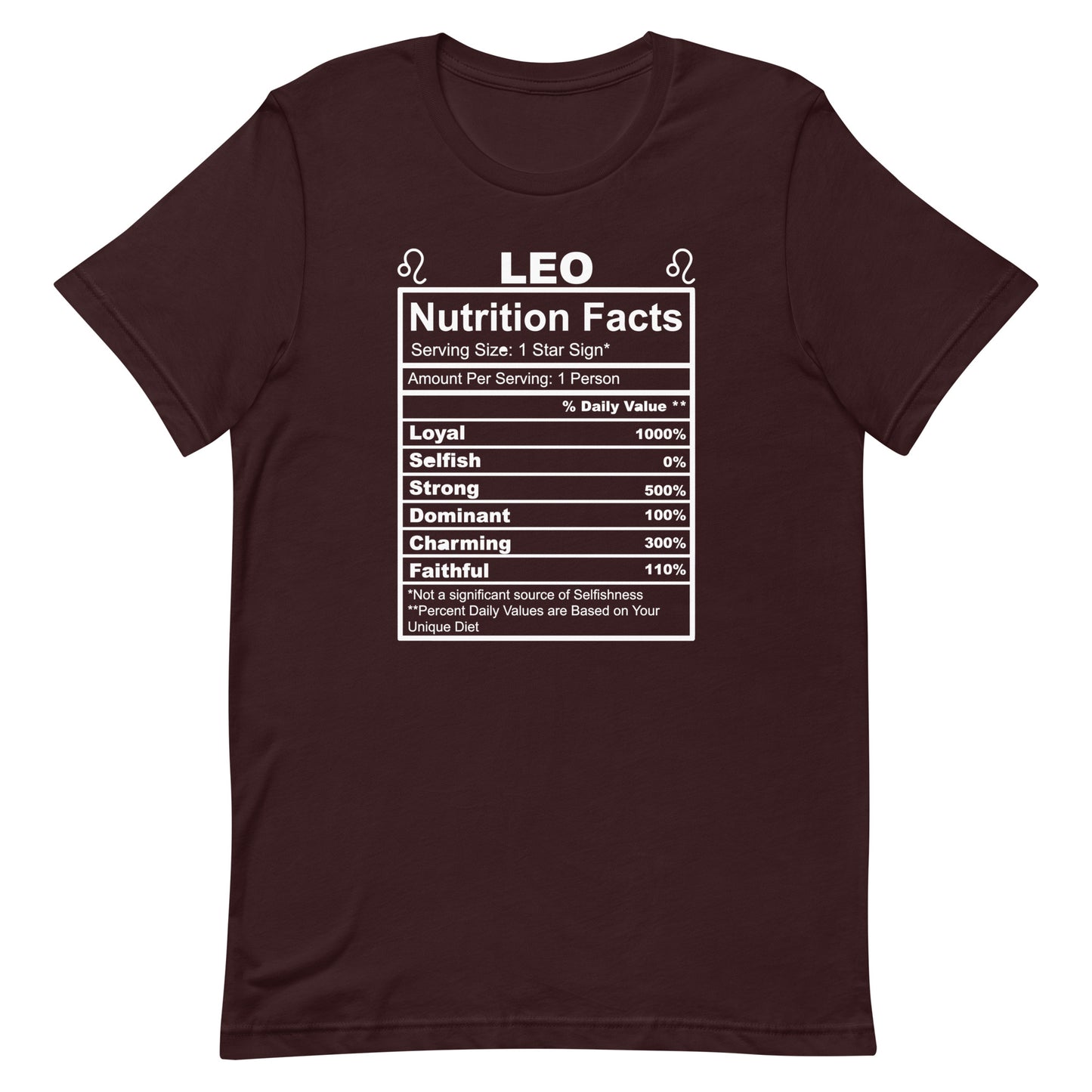 LEO - S-M - Unisex T-Shirt (whtie letters)
