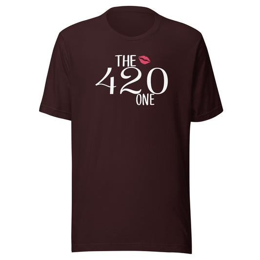 Large - XL The 420 One (white letters)