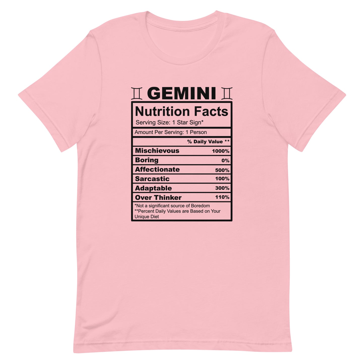 GENINI - 4XL-5XL - Unisex T-Shirt (black letters)