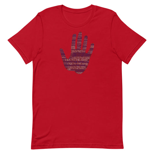 Talk to the Hand - BLUE - S-4XL