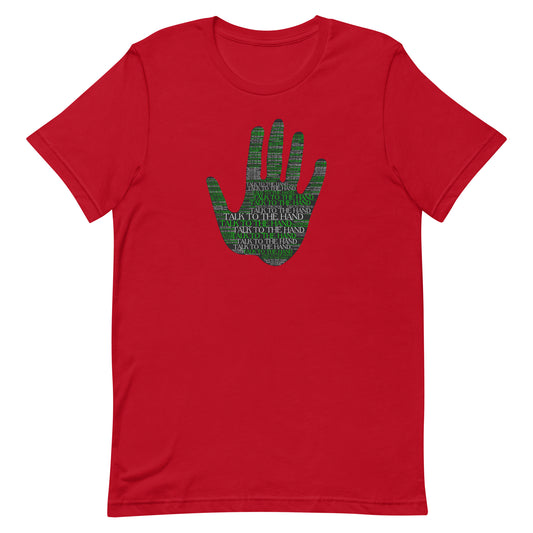 Talk to the Hand - LIME - S-4XL