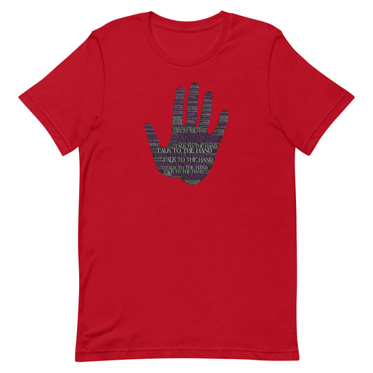 Talk to the Hand - PURPLE - S-4XL