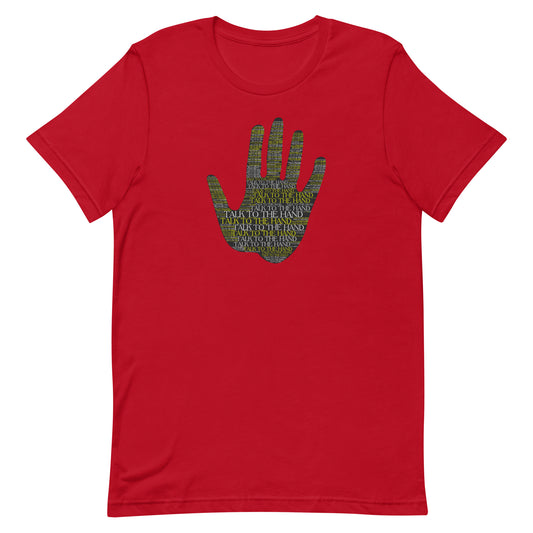 Talk to the Hand - YELLOW - S-4XL