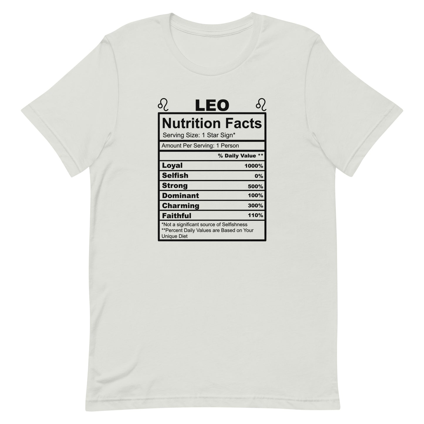 LEO - S-M - Unisex T-Shirt (black letters)
