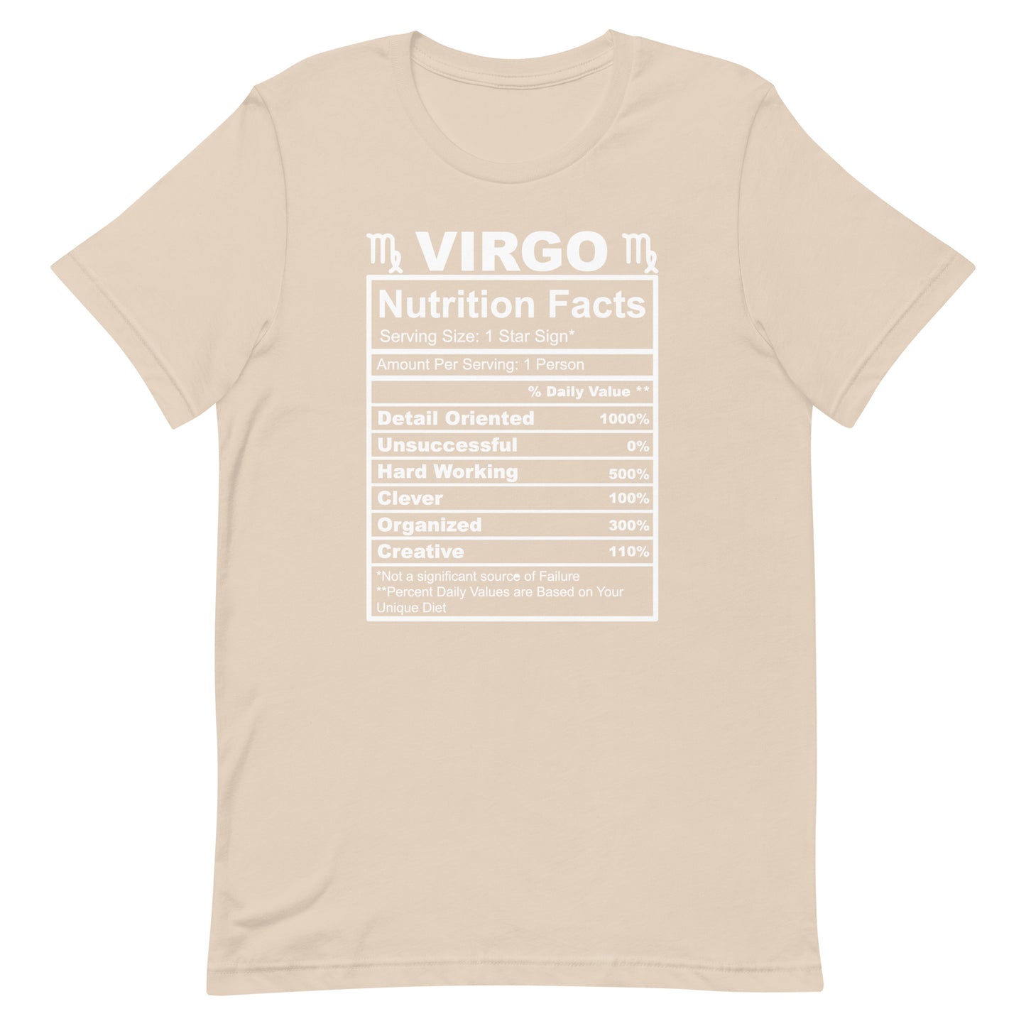 VIRGO - XS - Unisex T-Shirt (white letters)
