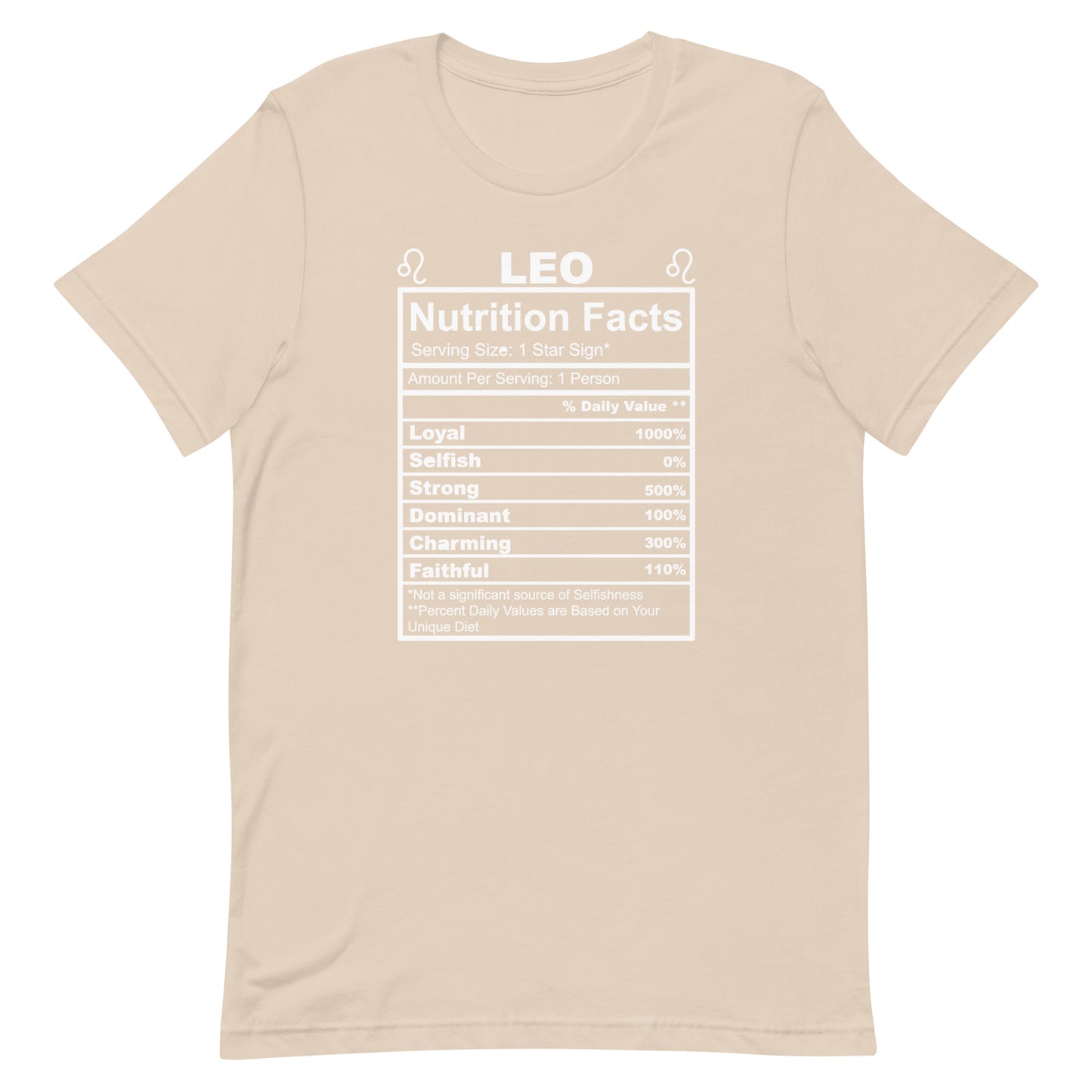 LEO - S-M - Unisex T-Shirt (whtie letters)
