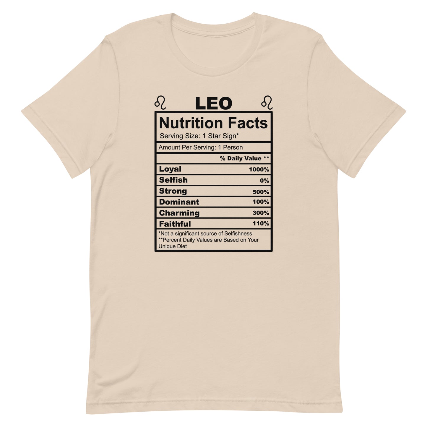 LEO - 4XL-5XL - Unisex T-Shirt (black letters)